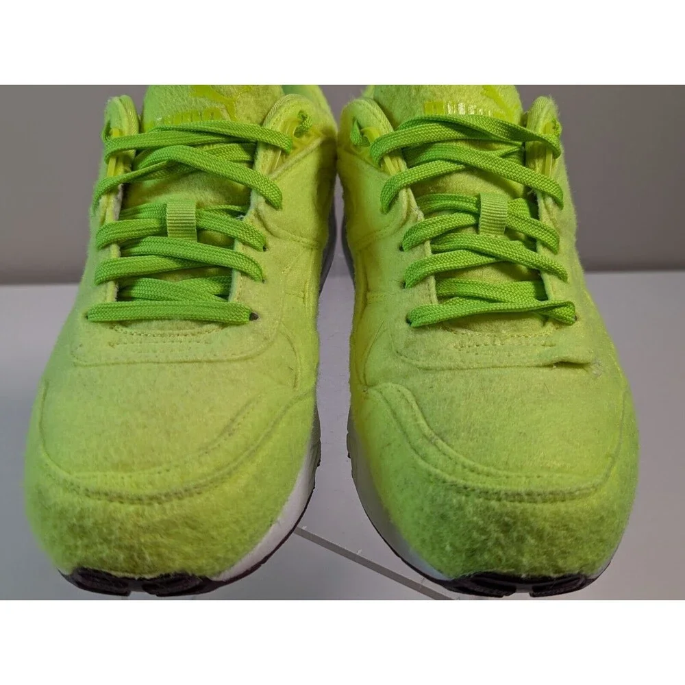 Puma Trinomic R698 Wool Pack Mens Green Lace Up Trainers 358832 03 Size 9.5
